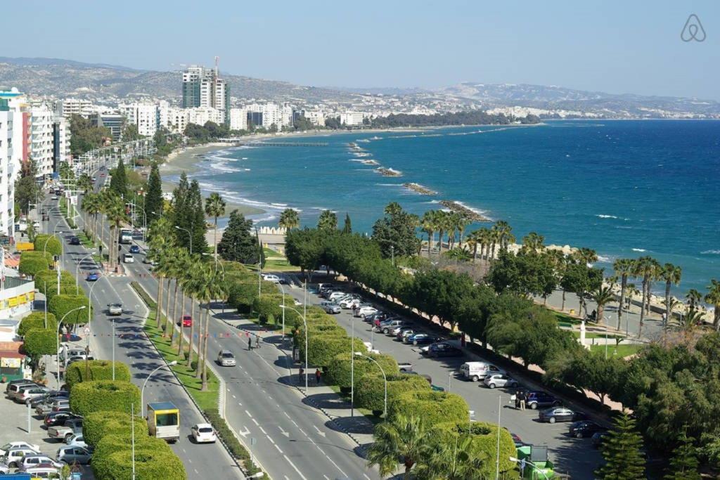 Sea Front & City Center, Amazing Sea View Limassol Exterior foto